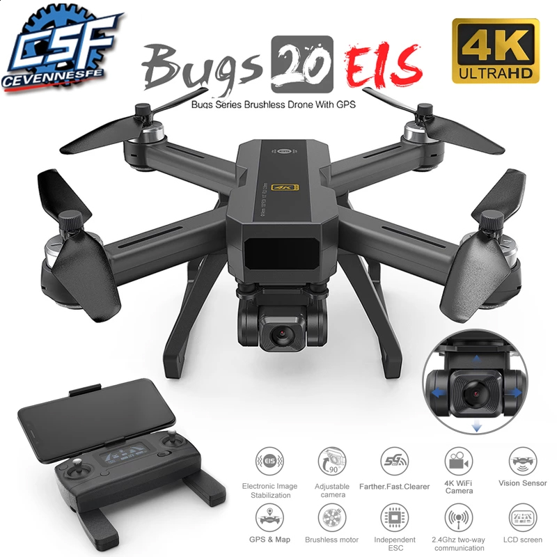 NEW B20 GPS Drone With 4K 5G WIFI HD Camera Electronic image stabilization Quadcopter Brushless Professional Dron Vs SG906 PRO, B20 1b with box
NEW B20 GPS Drone With 4K 5G WIFI HD Camera Electronic image stabilization Quadcopter Brushless Professional Dron Vs SG906 PRO, B20 1b with box