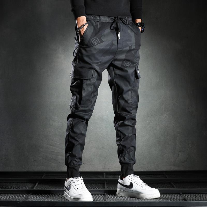 Men's Pants Streetwear Camouflage Cargo Men Baggy Joggers Pant Camo Sweatpants Fashion Casual Slim Fit Ankle-Length Pencil Male, Grey
Men's Pants Streetwear Camouflage Cargo Men Baggy Joggers Pant Camo Sweatpants Fashion Casual Slim Fit Ankle-Length Pencil Male, Grey