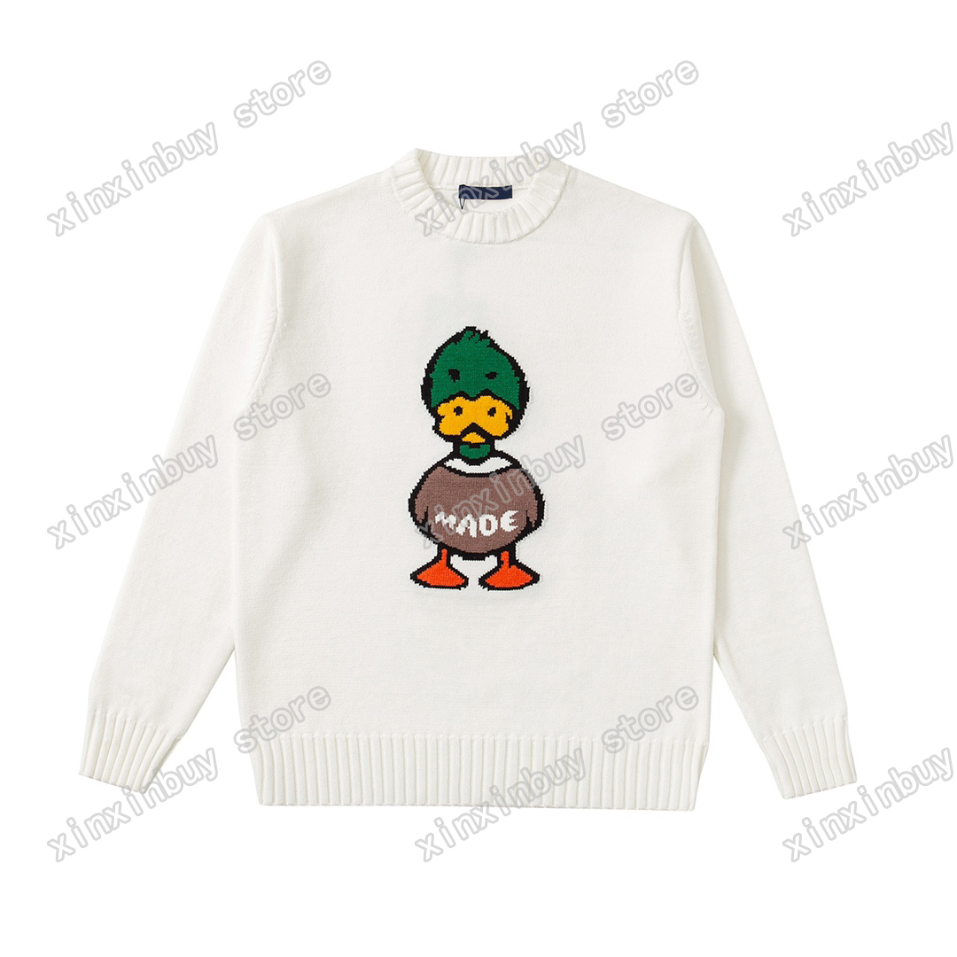 22ss Autumn Sportwear Sweaters Hooded Mens Womens Green Duck jacquard pattern Christmas Fashion Crew Neck Street long Sleeve luxurys white S-L
22ss Autumn Sportwear Sweaters Hooded Mens Womens Green Duck jacquard pattern Christmas Fashion Crew Neck Street long Sleeve luxurys white S-L