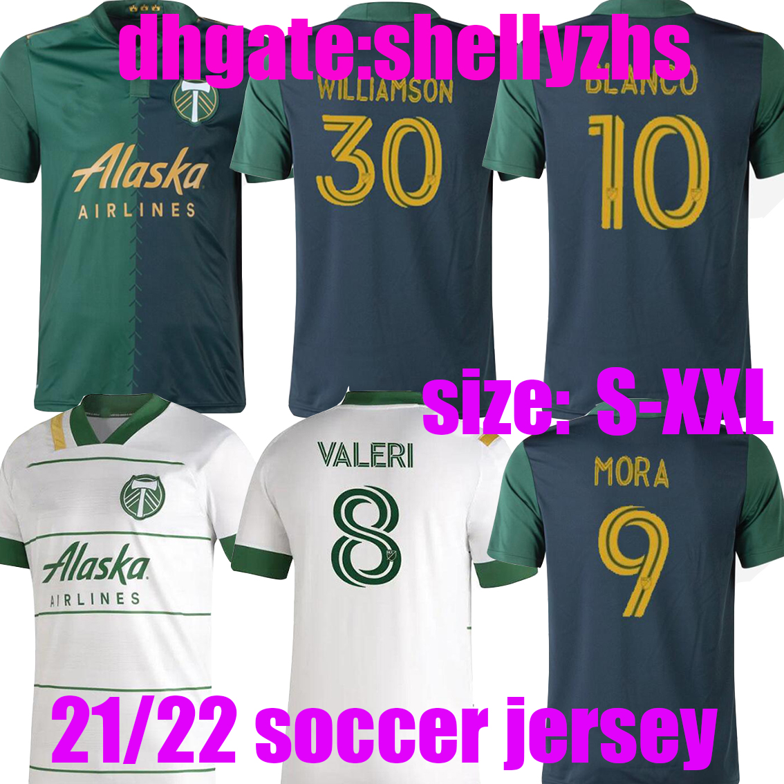 MEN+PLAYER VERSION MLS 21 22 Portland Timbers soccer jerseys home 2021 2022 camisetas de fútbol Valeri MORA Williamson Blanco Niezgoda CHARA football uniform
MEN+PLAYER VERSION MLS 21 22 Portland Timbers soccer jerseys home 2021 2022 camisetas de fútbol Valeri MORA Williamson Blanco Niezgoda CHARA football uniform