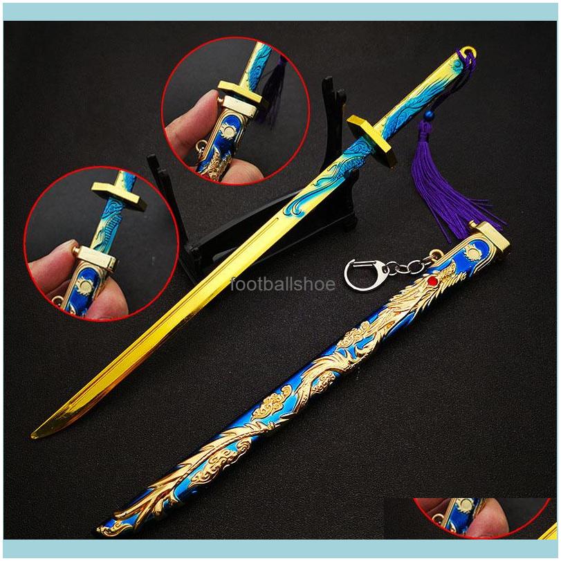 Fashion Aessories 30Cm Five-Clawed Golden Dragon Pattern Bouncing Knife Keychains Pendant Cartoon Creativity Men Women Weapon Model Sword To
Fashion Aessories 30Cm Five-Clawed Golden Dragon Pattern Bouncing Knife Keychains Pendant Cartoon Creativity Men Women Weapon Model Sword To