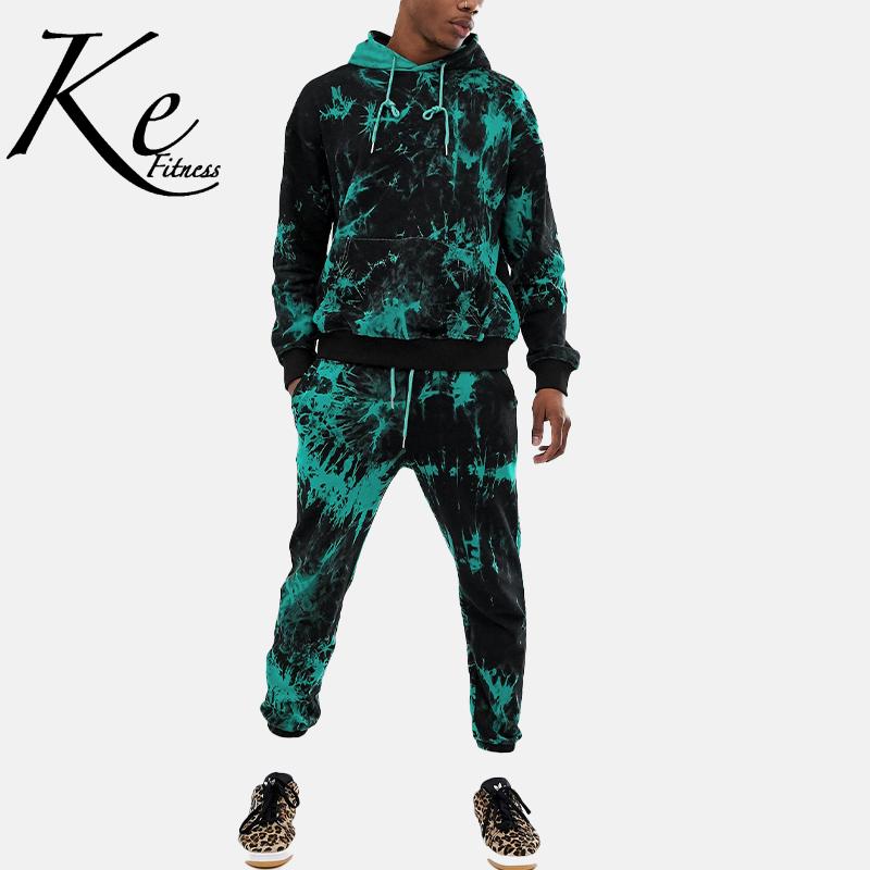KE 2021 autumn and winter new foreign trade men's casual suit 3D digital printing squandering hooded sports suit men, Rojo
KE 2021 autumn and winter new foreign trade men's casual suit 3D digital printing squandering hooded sports suit men, Rojo