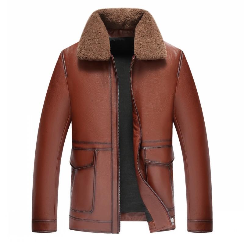 Men's Leather & Faux 2021 Mens Biker Cow Jacket Real Lamb Fur Collar Business Man Slim Fit Genuine High Quality Coat, Black
Men's Leather & Faux 2021 Mens Biker Cow Jacket Real Lamb Fur Collar Business Man Slim Fit Genuine High Quality Coat, Black