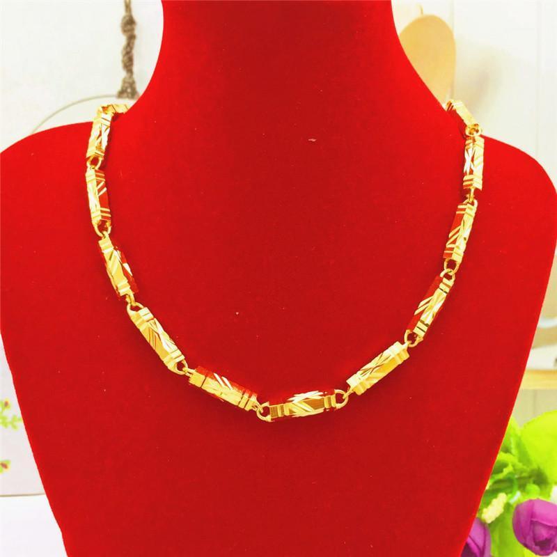 Chains Luxury 14K Gold Necklace For Men Jewelry Thick Yellow Geometric Men's Chain Sand Anniversary Gifts
Chains Luxury 14K Gold Necklace For Men Jewelry Thick Yellow Geometric Men's Chain Sand Anniversary Gifts