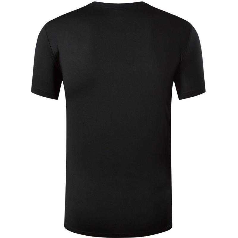 Jeansian Men's T-Shirt Tshirt Tee Shirt Sport Short Sleeve Dry Fit Running Fitness Workout LSL299 Black 210707