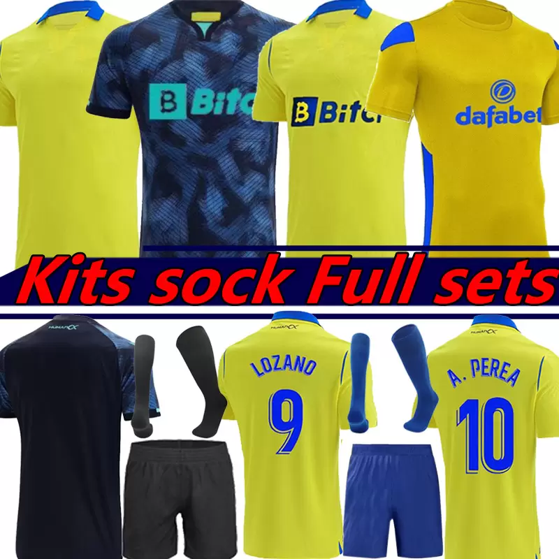 2021 2022 Cadiz soccer jerseys A.PEREA ÃLEX LOZANO CÃDIZ 21/22 I.ALEJO ALARCÃN ANDONE SOBRINO A.NEGREDO SÃNCHEZ JÃNSSON A.ESPINO men+Kids Ki, Black;yellow
2021 2022 Cadiz soccer jerseys A.PEREA ÃLEX LOZANO CÃDIZ 21/22 I.ALEJO ALARCÃN ANDONE SOBRINO A.NEGREDO SÃNCHEZ JÃNSSON A.ESPINO men+Kids Ki, Black;yellow