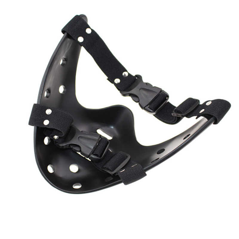 Hannibal Masks Horror Hannibal Scary Resin Lecter The Silence of The Lambs Masquerade Cosplay Party Halloween Mask 3 Colors Q08067720698