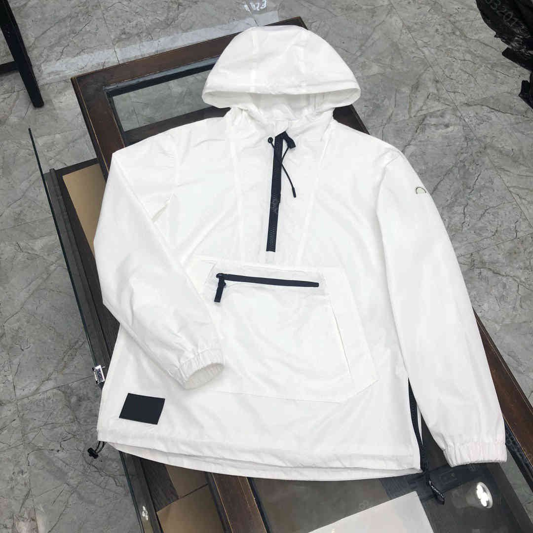 Fashion designer hooded casual jacket men MC brand zipper hoodies jackets good breathability casual mens coats plus size -XXL, White
Fashion designer hooded casual jacket men MC brand zipper hoodies jackets good breathability casual mens coats plus size -XXL, White