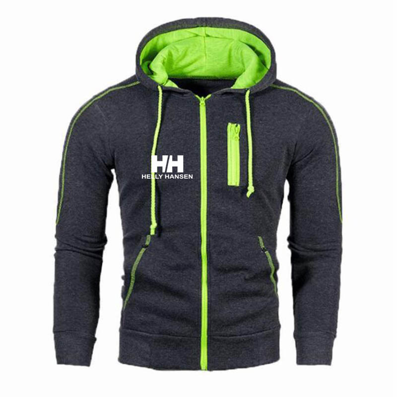 2021 Men's Spring Autumn Trend Sweatshirt European And American Fashion High Street Casual Zipper Hooded Jacket, Black 
2021 Men's Spring Autumn Trend Sweatshirt European And American Fashion High Street Casual Zipper Hooded Jacket, Black