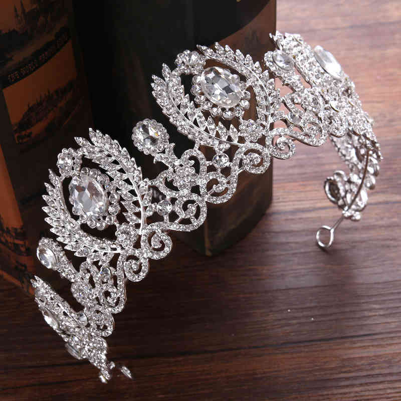 Wedding Hair Jewelry Accessories Bridal Headdress Baroque Exquisite Crown Princess Dress