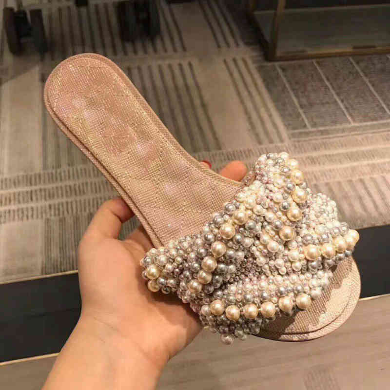 slippers koovan women's slipper summer new women shoes pearls open toe flat-bottomed comfort shoe 16ei, Black
slippers koovan women's slipper summer new women shoes pearls open toe flat-bottomed comfort shoe 16ei, Black