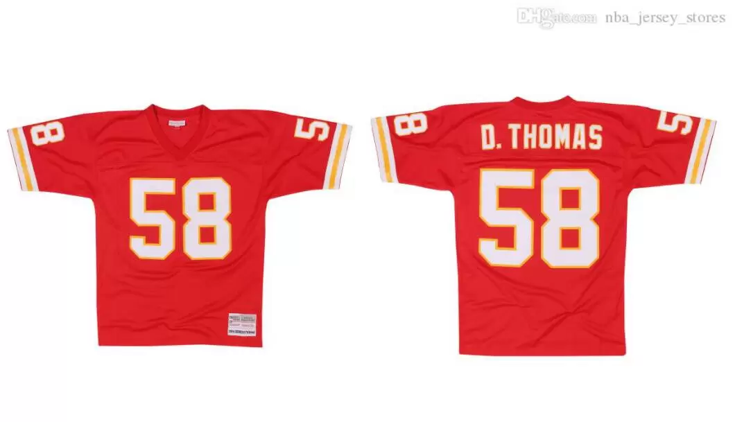 Stitched Chiefs Football Jersey 58 Derrick Thomas 1994 Mitchell & Ness Retro Rugby Jerseys 01, Black;red
Stitched Chiefs Football Jersey 58 Derrick Thomas 1994 Mitchell & Ness Retro Rugby Jerseys 01, Black;red