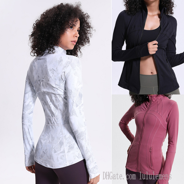 lu-46 Zipper Lu yoga women pocket sports jacket long sleeve gym sport coat slim atheltics clothing womens, White
lu-46 Zipper Lu yoga women pocket sports jacket long sleeve gym sport coat slim atheltics clothing womens, White