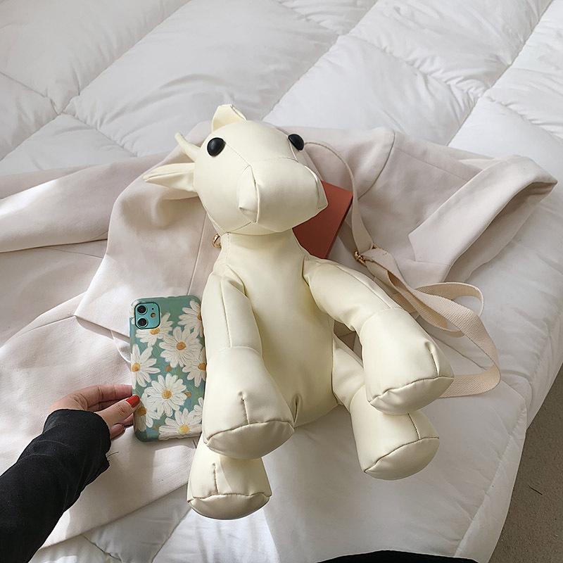Evening Bags Personality Cow Design Women's Shoulder Bag Cute Animal Shaped Crossbody Girls 3d Cartoon Funny Purses For Women 2022