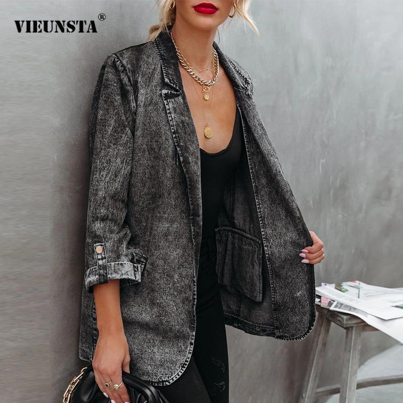Women's Jackets Fashion Women Loose Button Outwear Chic Casual Turn-Down Collar OL Style Elegant Design Solid Long Sleeve Coat, Black;brown
Women's Jackets Fashion Women Loose Button Outwear Chic Casual Turn-Down Collar OL Style Elegant Design Solid Long Sleeve Coat, Black;brown