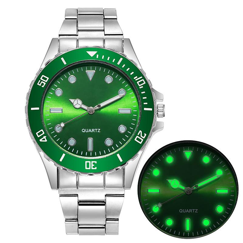 Wristwatches Famous Male Casual Quartz Watch Men Stainless Steel Luminous Watches Relogio Masculino Men's Green Wristwatch
Wristwatches Famous Male Casual Quartz Watch Men Stainless Steel Luminous Watches Relogio Masculino Men's Green Wristwatch