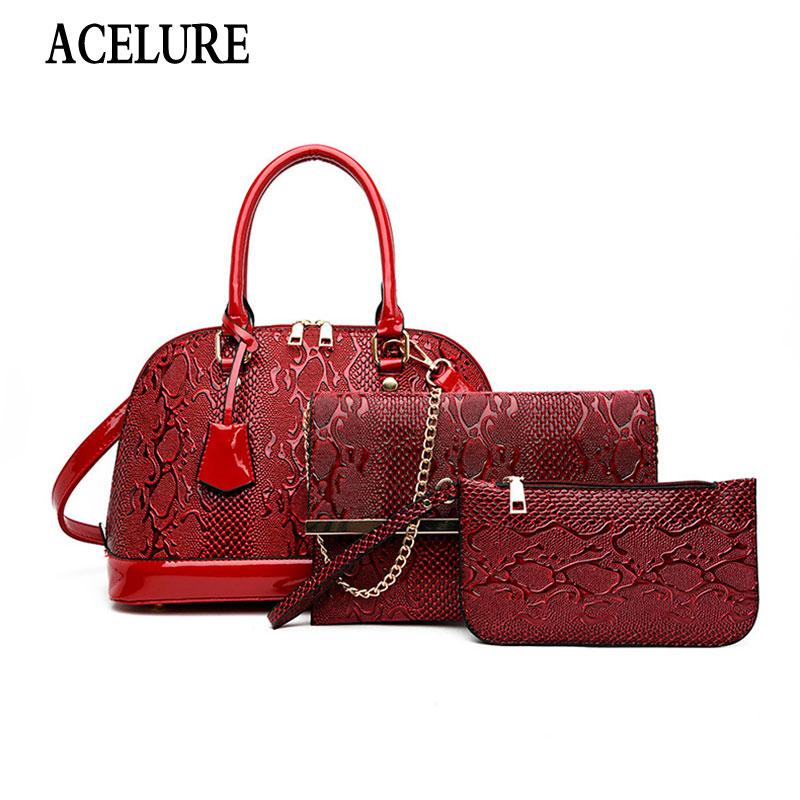 ACELURE Elegant Ladies Solid Shoulder Bag Luxury PU Leather Handbags for Women Messenger Bags Designer Female Composite Bags, Black
ACELURE Elegant Ladies Solid Shoulder Bag Luxury PU Leather Handbags for Women Messenger Bags Designer Female Composite Bags, Black