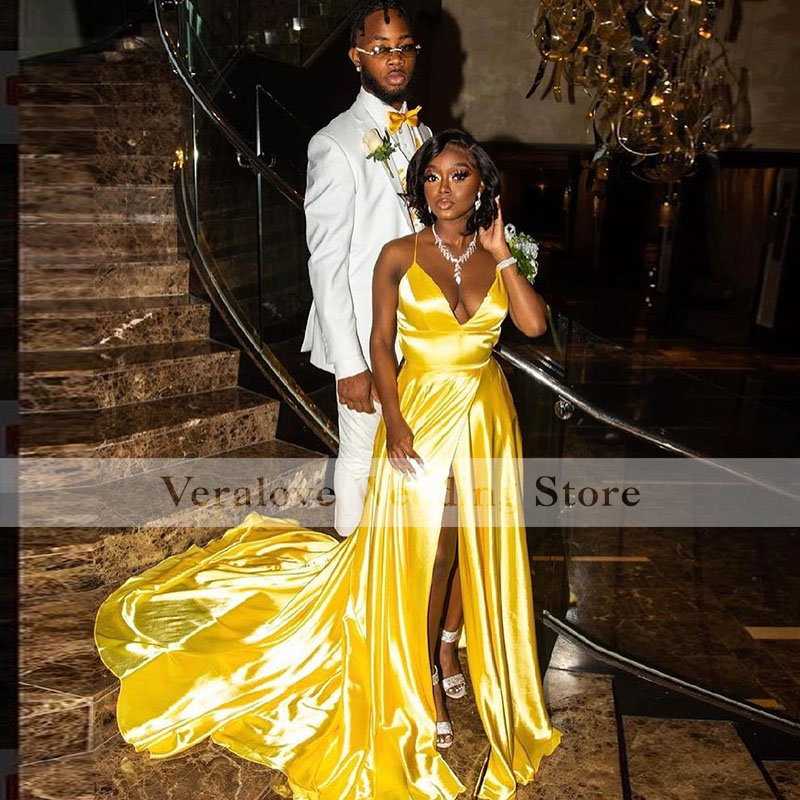 Women's Long Yellow Sexy Prom Dress Split Spaghetti Straps A Line Evening Wear Formal Party Vestidos De Novia, Royal blue
Women's Long Yellow Sexy Prom Dress Split Spaghetti Straps A Line Evening Wear Formal Party Vestidos De Novia, Royal blue