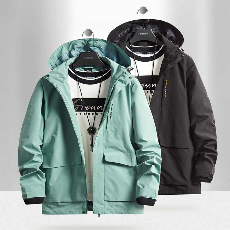 High Quality Spring Autumn Windbreaker Jacket Men Hooded Waterproof Coat Man Green Casual Jackets Plus Size 6XL 7XL 8XL, Black
High Quality Spring Autumn Windbreaker Jacket Men Hooded Waterproof Coat Man Green Casual Jackets Plus Size 6XL 7XL 8XL, Black