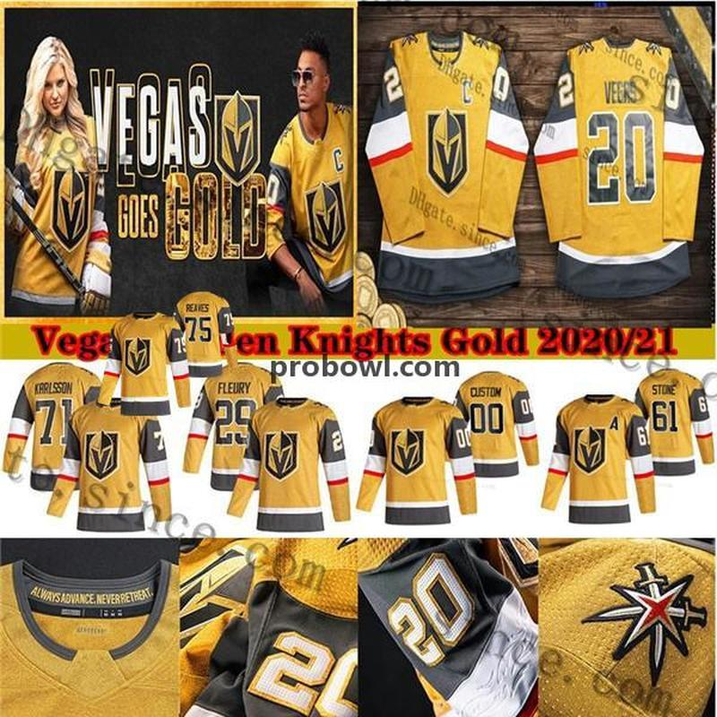 Custom 61 Mark Stone Vegas Golden Knights 2020 Gold Third Jersey Ryan Reaves William Karlsson Alex Tuch Robin Lehner Pacioretty Dylan Sikura, Black;red
Custom 61 Mark Stone Vegas Golden Knights 2020 Gold Third Jersey Ryan Reaves William Karlsson Alex Tuch Robin Lehner Pacioretty Dylan Sikura, Black;red