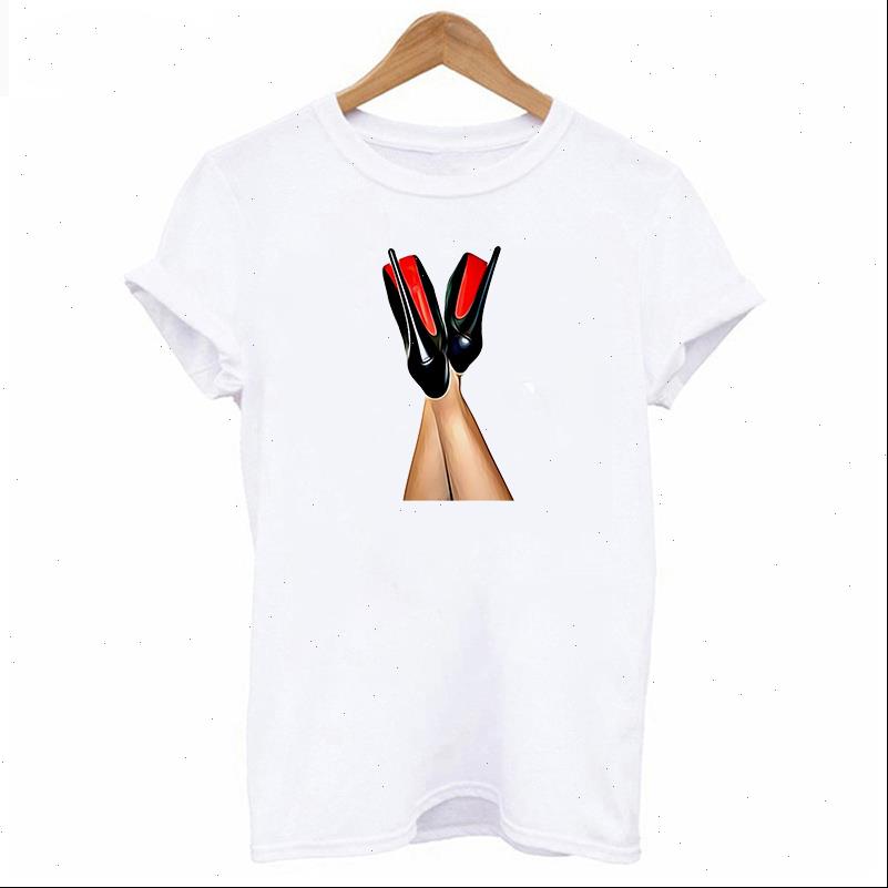 G 2021 New Graphic Print T Shirts Women Tshirts Casual Short Sleeves Tops Tees Woman High Heel Print Tops Streetwear, White
G 2021 New Graphic Print T Shirts Women Tshirts Casual Short Sleeves Tops Tees Woman High Heel Print Tops Streetwear, White