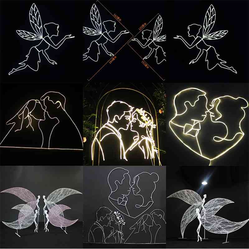 Props iron luminescent couple head pendant Chinese wedding T decoration stage background ornaments
Props iron luminescent couple head pendant Chinese wedding T decoration stage background ornaments
