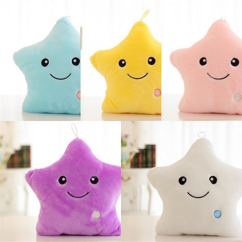 LED Flash Light Hold pillow five star Doll Plush Animals Stuffed Toys 40cm lighting Gift Children Christmas Gift Stuffed Plush toy 270 U2
LED Flash Light Hold pillow five star Doll Plush Animals Stuffed Toys 40cm lighting Gift Children Christmas Gift Stuffed Plush toy 270 U2