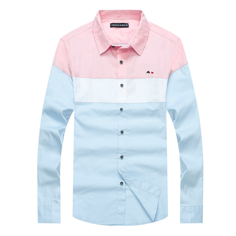Winter casual Shirt Italy Harmont&Blaine Mens Business Eden Casual Long Sleeved park Shirt Patchwork Male Social Dress Shirts -XXL, White;black
Winter casual Shirt Italy Harmont&Blaine Mens Business Eden Casual Long Sleeved park Shirt Patchwork Male Social Dress Shirts -XXL, White;black