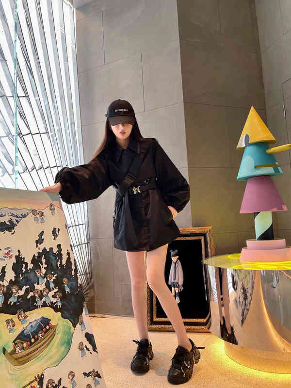 Work Dresses skirts womens retro classic American style Business casual hooded Top elastic fiber Mid-length windproof Feel Waist belt 7ZVA, Black
Work Dresses skirts womens retro classic American style Business casual hooded Top elastic fiber Mid-length windproof Feel Waist belt 7ZVA, Black