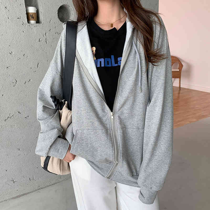 women's jackets coson women sweatershit korean version loose thin long-sleeved hooded protection coat solid color retro shirt stud, Black;brown
women's jackets coson women sweatershit korean version loose thin long-sleeved hooded protection coat solid color retro shirt stud, Black;brown
