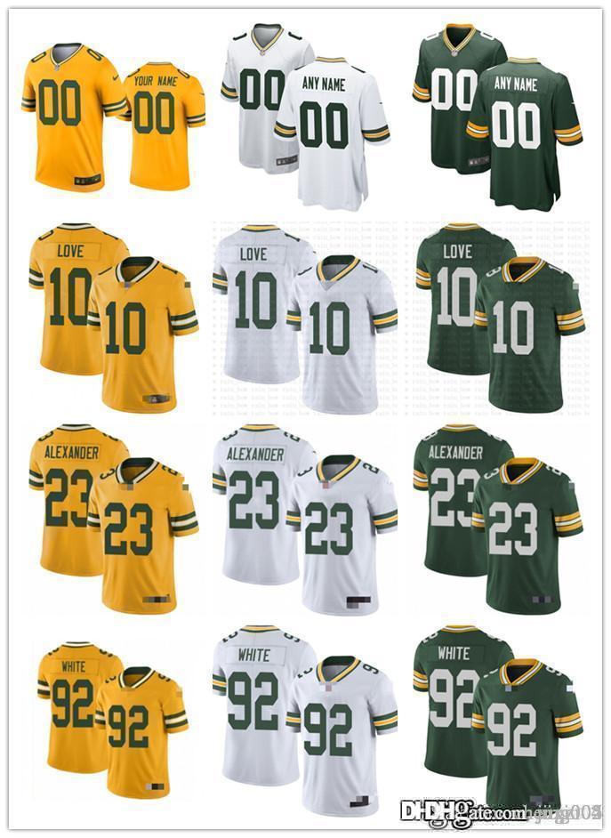 Men Women Youth GreenBayPackers12 Aaron Rodgers 23 Jaire Alexander 10 Love 92 Reggie White custom White Football Jersey, Black;red
Men Women Youth GreenBayPackers12 Aaron Rodgers 23 Jaire Alexander 10 Love 92 Reggie White custom White Football Jersey, Black;red