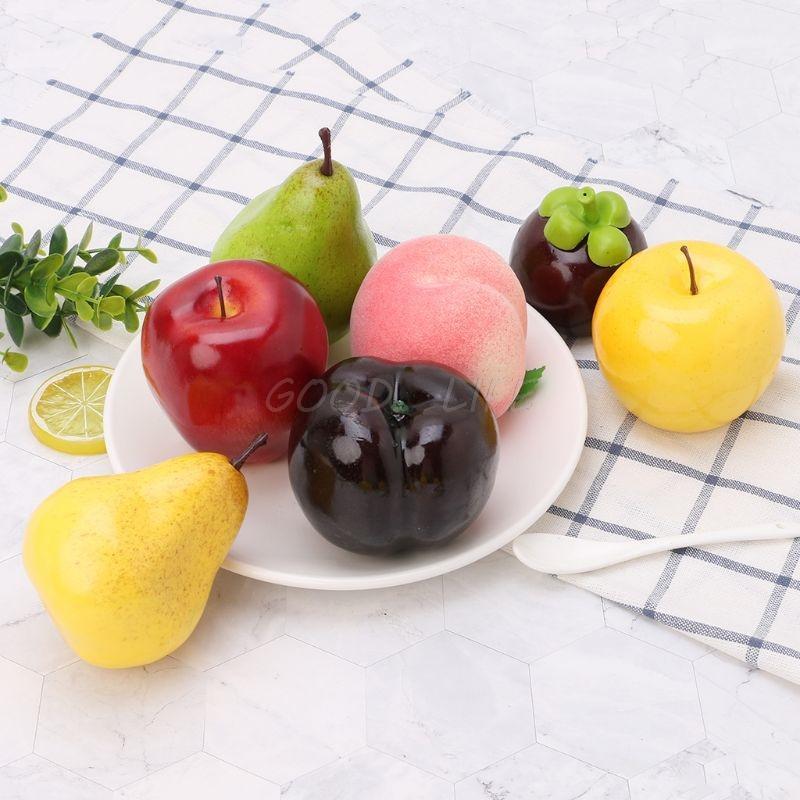 Party Decoration Realistic Lifelike Artificial Fruit Pear Peach Apple Kitchen Fake Display Home Supermarket Restaurant Props
Party Decoration Realistic Lifelike Artificial Fruit Pear Peach Apple Kitchen Fake Display Home Supermarket Restaurant Props