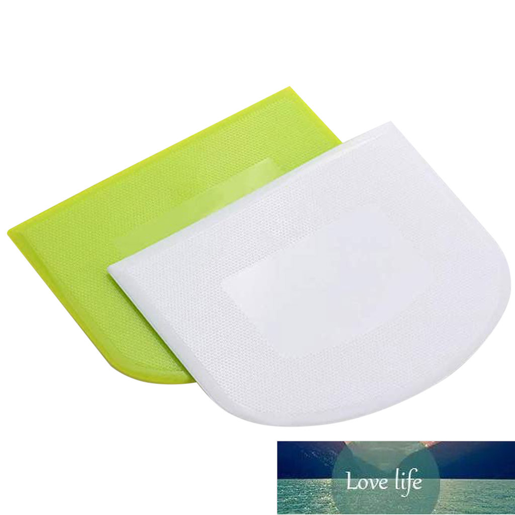New 2PCS Dough Scrapers Cream Smooth Cake Spatula Baking Scraper Multipurpose Kitchen Scrapers for Pizza Dough Pastry Cake Factory price expert design