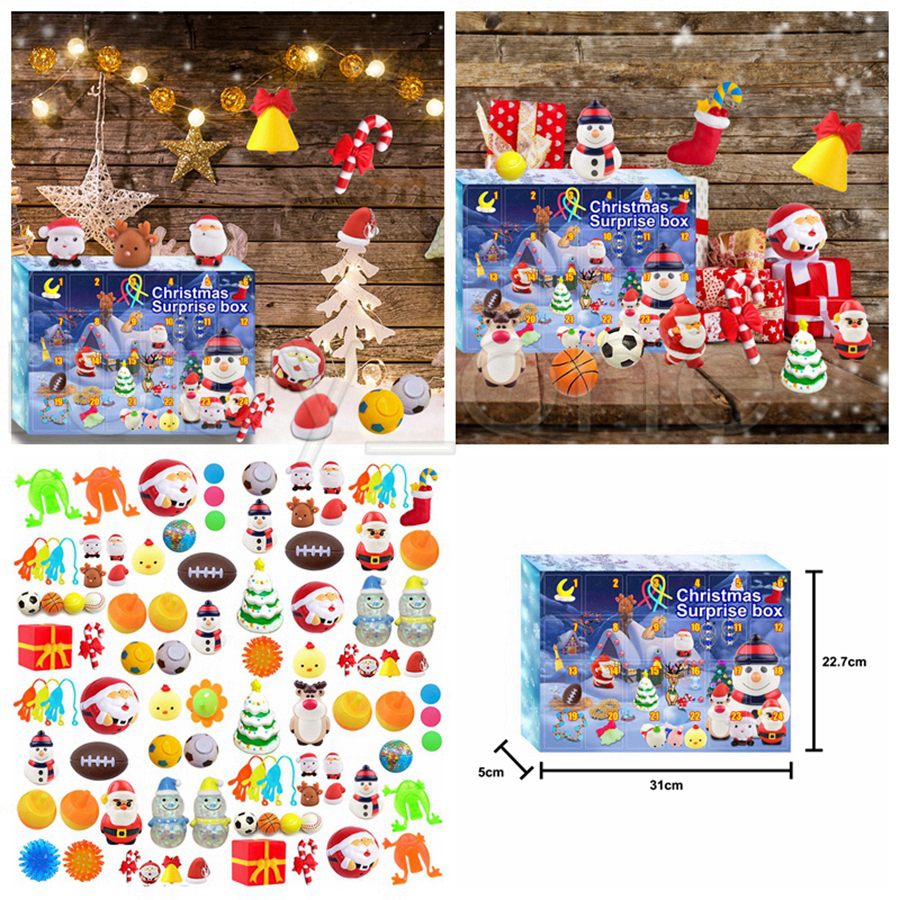Christmas Surprise Blind Box Advent Calendar 24 Days Christmas Countdown Calendar Decompression Toys Set Blind Box Party Favors RRA4400
Christmas Surprise Blind Box Advent Calendar 24 Days Christmas Countdown Calendar Decompression Toys Set Blind Box Party Favors RRA4400