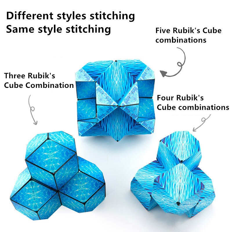 3D magnetic three-dimensional magic cube, decompression toys TIK TOK Popular goods