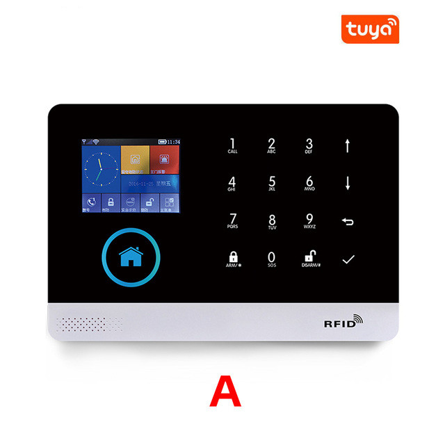 PG103 Alarm System for Home Burglar Security 433MHz WiFi GSM Wireless Tuya Smart House App Control
PG103 Alarm System for Home Burglar Security 433MHz WiFi GSM Wireless Tuya Smart House App Control