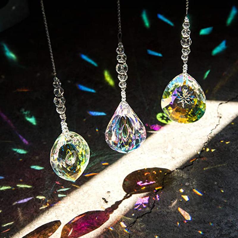 Christmas Decorations Pack Of 3,Clear Crystal Prism Ball Rainbow Maker Window Prisms Pendants For Home,Office,Garden Decoration Gifts
Christmas Decorations Pack Of 3,Clear Crystal Prism Ball Rainbow Maker Window Prisms Pendants For Home,Office,Garden Decoration Gifts