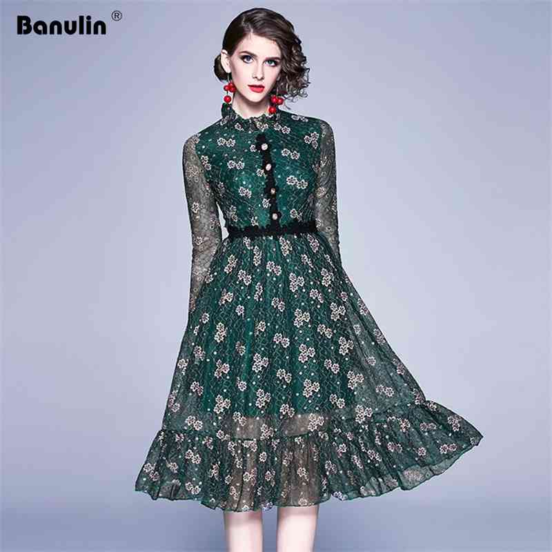 Banulin Spring Dresses Hollow Out Women Long Sleeve Floral Crochet Casual Buttons Pink Lace Dress Femininas Vestidos 210603, Red
Banulin Spring Dresses Hollow Out Women Long Sleeve Floral Crochet Casual Buttons Pink Lace Dress Femininas Vestidos 210603, Red