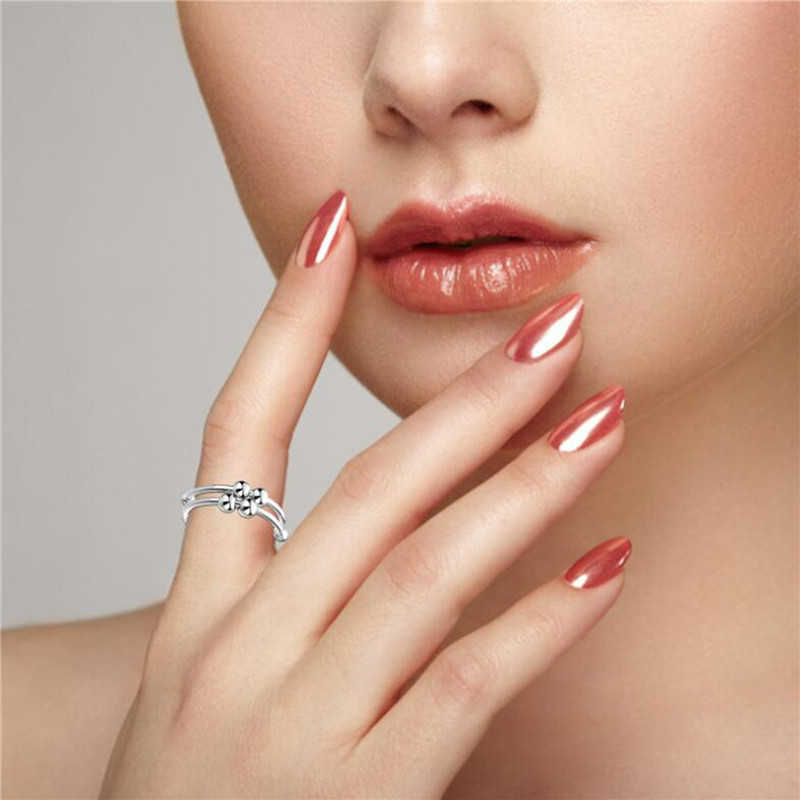 Lady Jewelry Fashion Chic Anxiety Ring Coil Spiral Fidget Beads Rotate Freely Beads Spinner Ring Unzip Gift Q0825
Lady Jewelry Fashion Chic Anxiety Ring Coil Spiral Fidget Beads Rotate Freely Beads Spinner Ring Unzip Gift Q0825