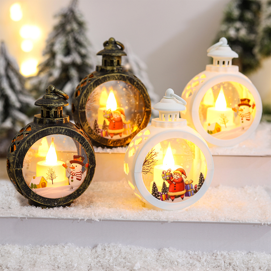 

Christmas Circular Wind Lamp Merry Christmas Decor For Home 2021 Xmas Navidad Noel Gifts Christmas Ornaments Happy New Year 2022