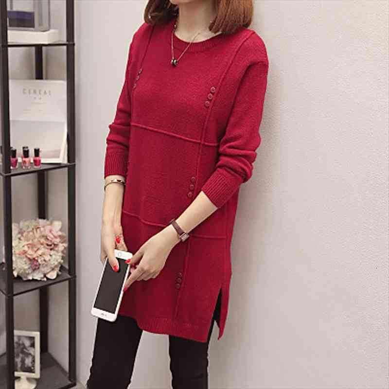 women loose pullover long sweater winter autumn slim jumpers sweater dress o-neck wine red thick pull femal womens, White;black
women loose pullover long sweater winter autumn slim jumpers sweater dress o-neck wine red thick pull femal womens, White;black