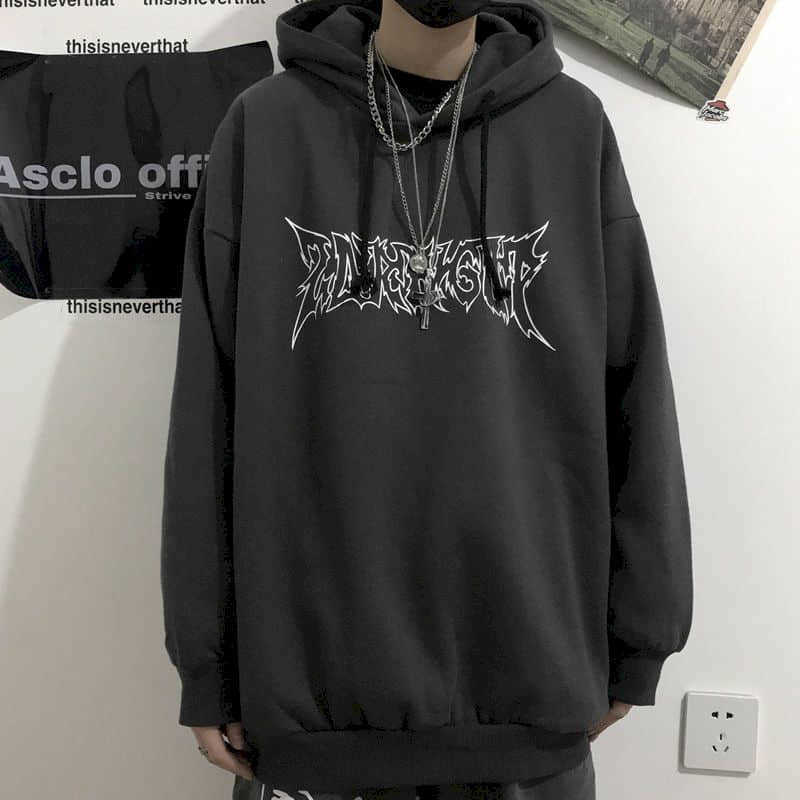 gothic hoodies men Autumn and winter Korean dark retro Harajuku Sanskrit letter printing bf loose plus velvet hooded sweater 210526, Black mask
gothic hoodies men Autumn and winter Korean dark retro Harajuku Sanskrit letter printing bf loose plus velvet hooded sweater 210526, Black mask