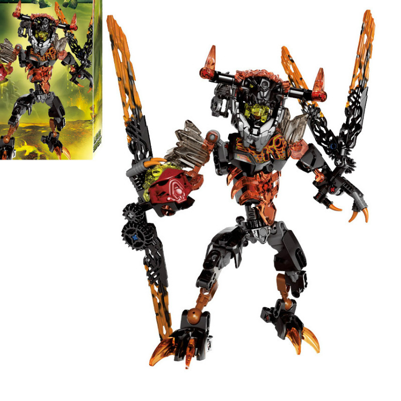 Lava beast Bionicle Building block toy Game doll
