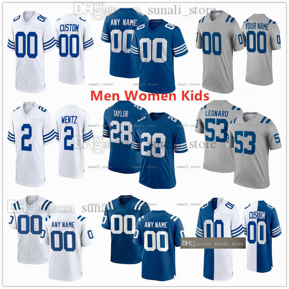 Stitched Football Jersey 1 Pat McAfee 14 Zach Pascal 58 Bobby Okereke 99 DeForest Buckner 11 Michael Pittman Jr. 54 Dayo Odeyingbo 23 Kenny Moore II 32 Julian Blackmon, Men grey
Stitched Football Jersey 1 Pat McAfee 14 Zach Pascal 58 Bobby Okereke 99 DeForest Buckner 11 Michael Pittman Jr. 54 Dayo Odeyingbo 23 Kenny Moore II 32 Julian Blackmon, Men grey
