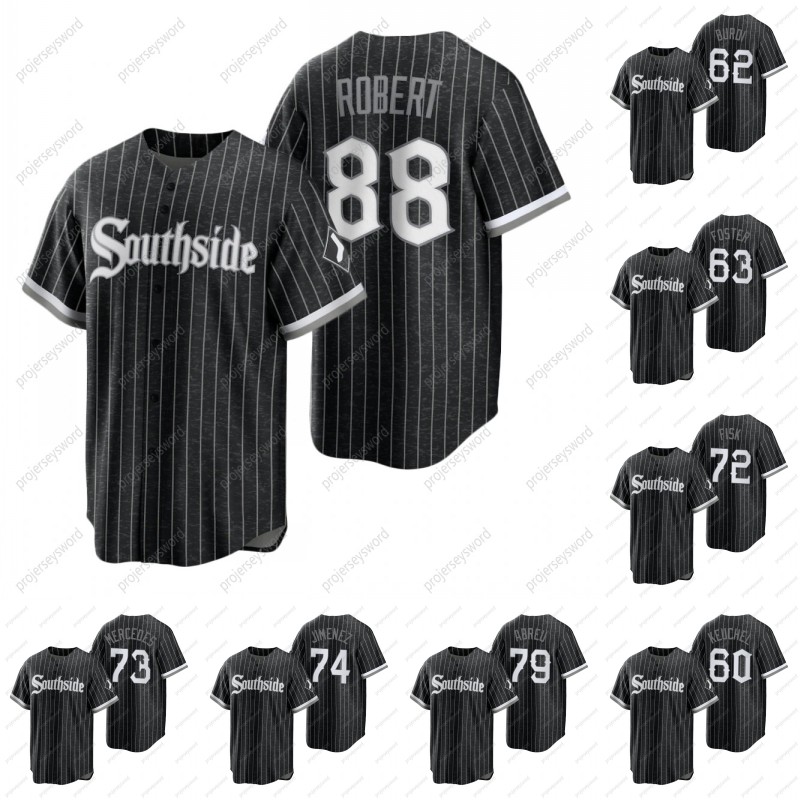 Chicago 2021 City Connect Luis Robert White Sox Jersey S-6XL Yermin Mercedes Carlton Fisk Eloy Jimenez Jose Abreu Andrew Vaughn Yasmani Gran, Blue;black
Chicago 2021 City Connect Luis Robert White Sox Jersey S-6XL Yermin Mercedes Carlton Fisk Eloy Jimenez Jose Abreu Andrew Vaughn Yasmani Gran, Blue;black