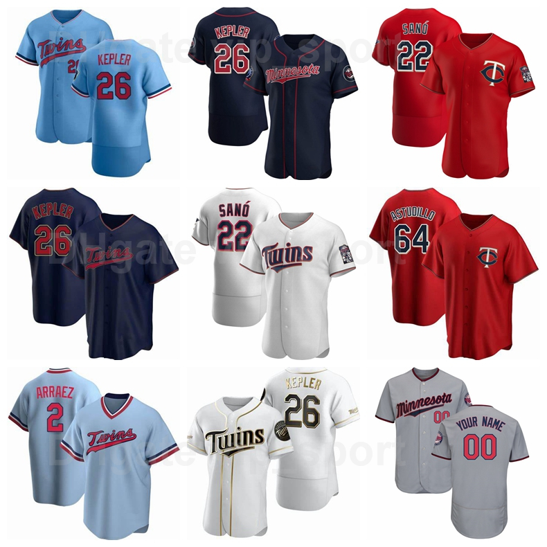 22 Miguel Sano Jersey Baseball 25 Byron Buxton 2 Luis Arraez 64 Willians Astudillo 26 Max Kepler 24 Josh Donaldson Men Kids Women, Blue;black
22 Miguel Sano Jersey Baseball 25 Byron Buxton 2 Luis Arraez 64 Willians Astudillo 26 Max Kepler 24 Josh Donaldson Men Kids Women, Blue;black