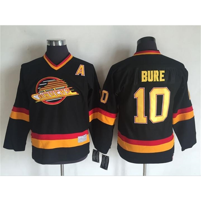 Kids Vancouver Canucks #10 Pavel Bure Hockey Jersey Shirt Vintage CCM Home Black Youth Boys Children Pavel Bure Stitched Jerseys A Patch, Black;red
Kids Vancouver Canucks #10 Pavel Bure Hockey Jersey Shirt Vintage CCM Home Black Youth Boys Children Pavel Bure Stitched Jerseys A Patch, Black;red