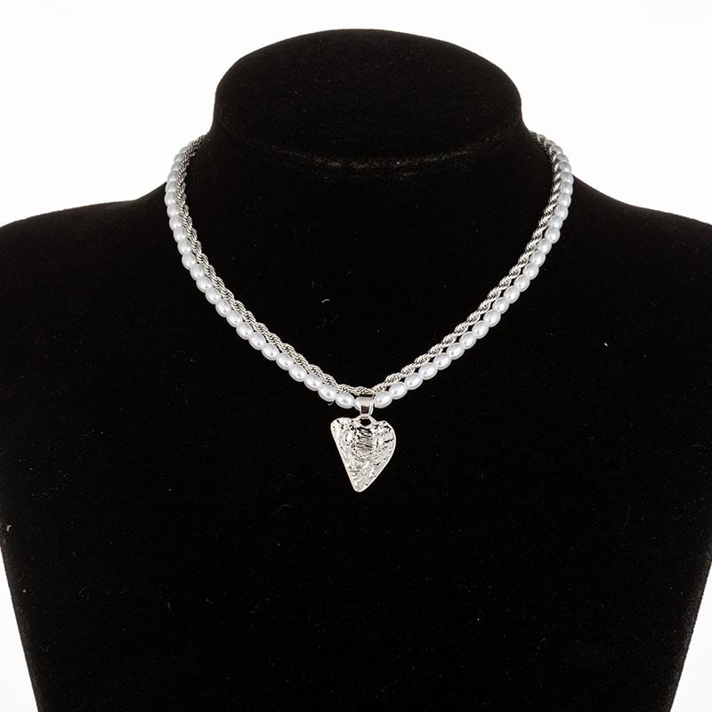 Pendant Necklaces KMVEXO Kpop Pearl Chains Choker Necklace For Women Collar Goth Heart Aesthetic Jewellery Party Girls Chocker
Pendant Necklaces KMVEXO Kpop Pearl Chains Choker Necklace For Women Collar Goth Heart Aesthetic Jewellery Party Girls Chocker