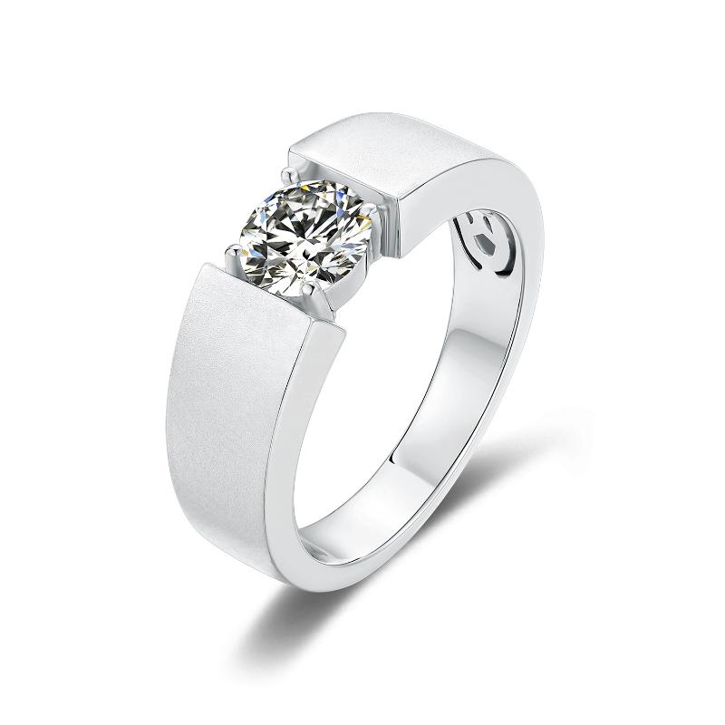 Cluster Rings GEM'S BALLET Solitaire Male Ring 6.5mm Round Diamond Moissanite Antique 925 Sterling Silver For Man Wedding Fine Jewelry, Golden;silver
Cluster Rings GEM'S BALLET Solitaire Male Ring 6.5mm Round Diamond Moissanite Antique 925 Sterling Silver For Man Wedding Fine Jewelry, Golden;silver