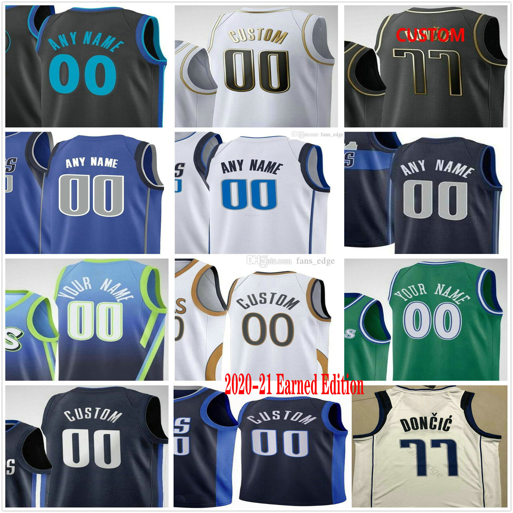 2020 2021 Earned Edition Navy Custom Printed Luka 77 Kristaps Doncic 6 Porzingis Tim 11 Hardaway Jr. 51 Marjanovic Men Woman Kids Jerseys, Black;red
2020 2021 Earned Edition Navy Custom Printed Luka 77 Kristaps Doncic 6 Porzingis Tim 11 Hardaway Jr. 51 Marjanovic Men Woman Kids Jerseys, Black;red
